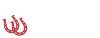 Horseshoe RV Park Logo White Red - Mentone